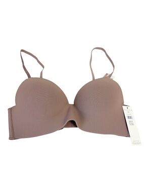 DANSKIN Mauve Bra, Flexible wire, No-Show Size 34C New With Tags!